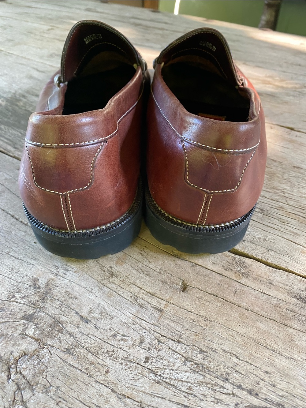Men’s vintage Cole Haan Country leather loafers. Size 10 - Picture 6 of 8